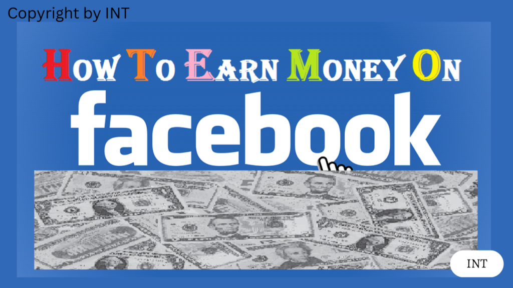 How to earn money from Facebook in India