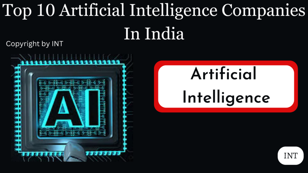 Top 10 Artificial Intelligence Companies In India