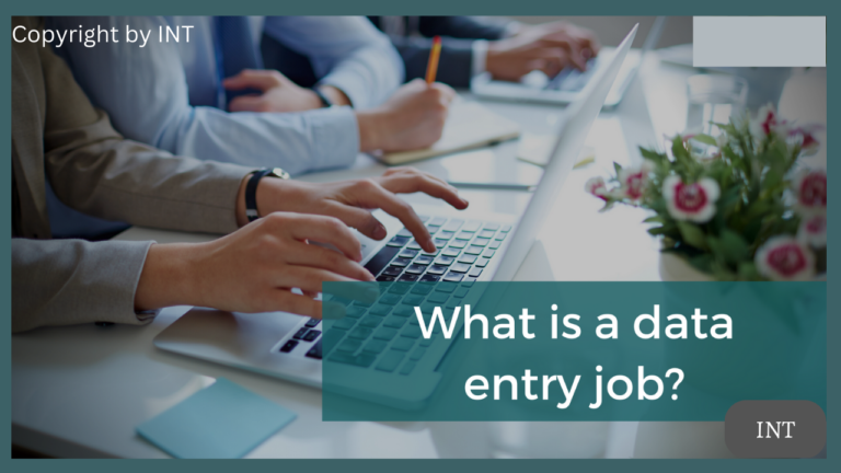 What is Data Entry Job?