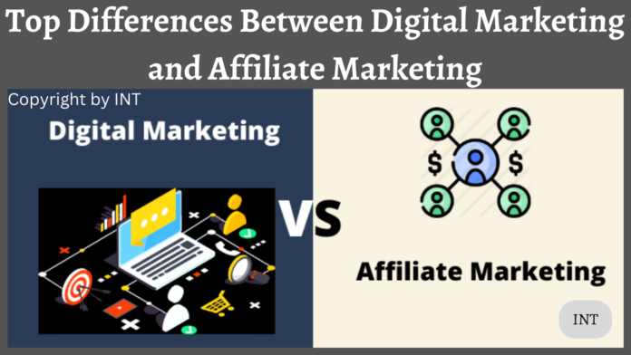 Top Differences Between Digital Marketing and Affiliate Marketing